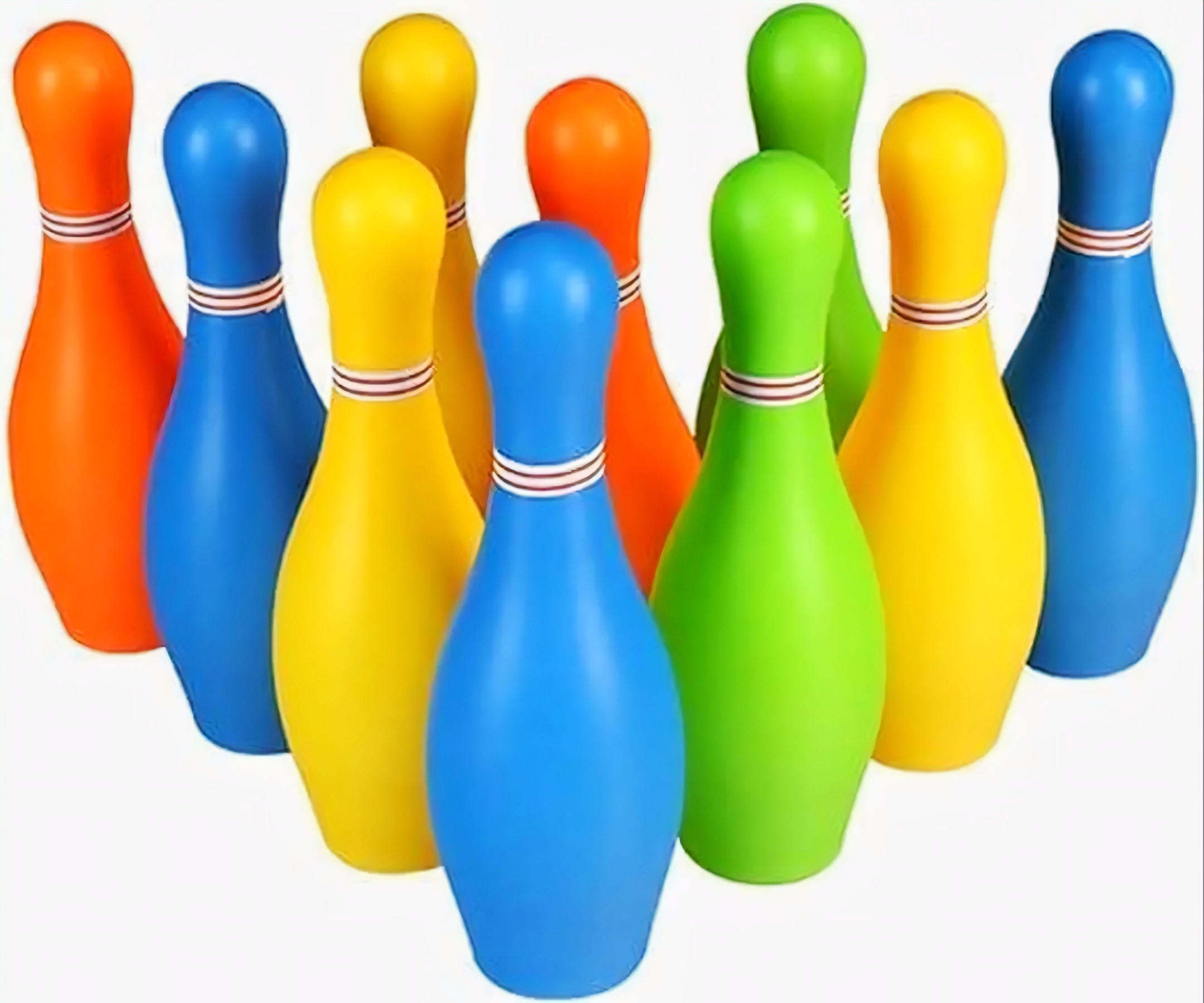 Junior 10-Pin Bowling Set with 2 Balls – Indoor/Outdoor Active Play