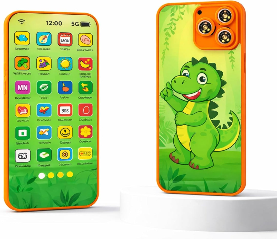 Rechargeable screen free Kids phone - 28 Functions Talking Educational Toy Mobile for Toddlers