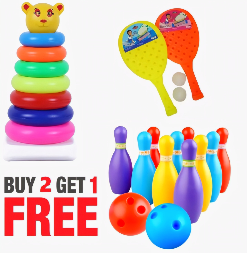 Mega 3-in-1 Kids Activity Combo Set (Buy 2 Get 1 Free!)