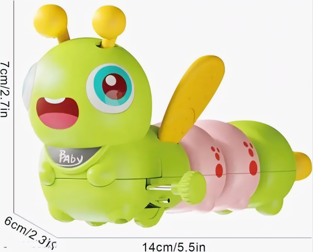 Cute Caterpillar Wind-Up Crawling Toy for Kids