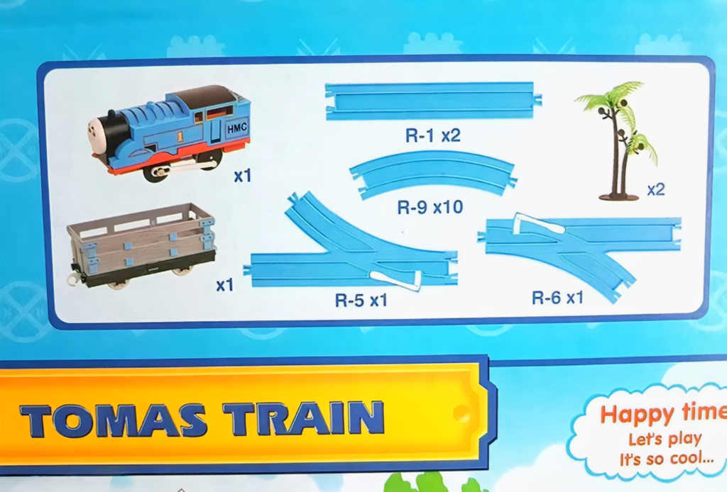 Thomas Toy Train Track Set with Sound and Flashing Lights