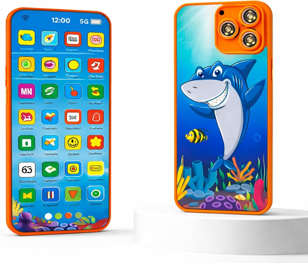 Rechargeable screen free Kids phone - 28 Functions Talking Educational Toy Mobile for Toddlers
