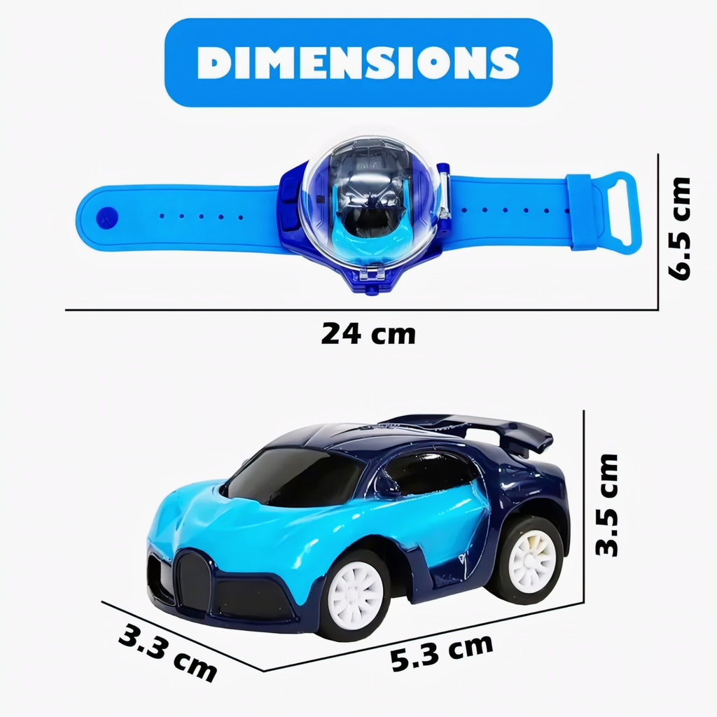Race Anywhere, Anytime with the 2-in-1 Wrist Watch Remote Control Car! 🏎️⌚