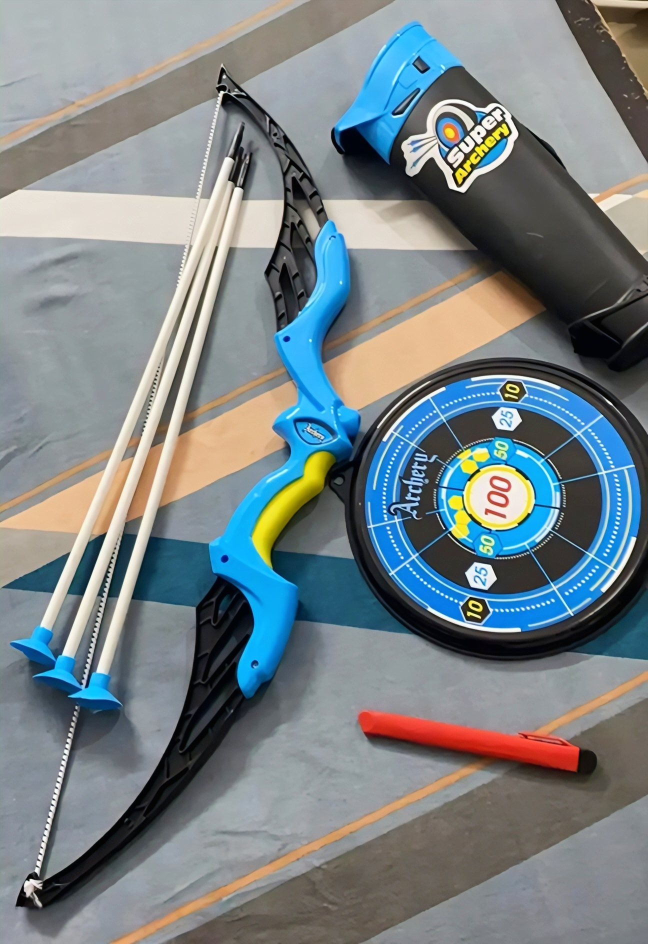Super Archery Bow & Arrow Set for Kids – with Suction Darts & Target Board