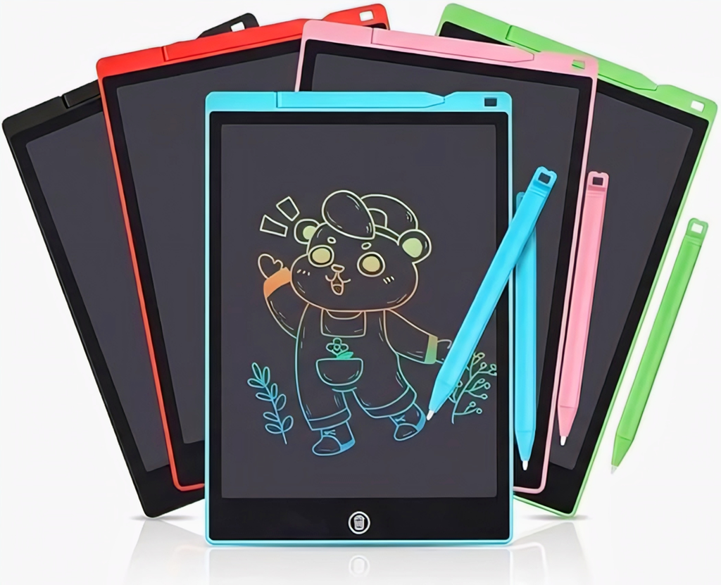 Premium 8.5-Inch Kids LCD Writing Tablet - Multi-Color Electronic Slate