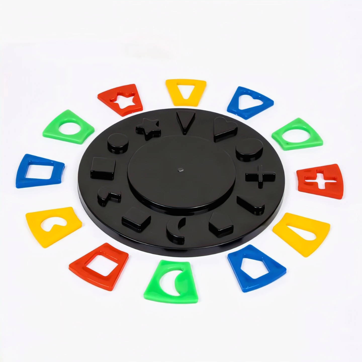 Montessori Shape Sorting Board for Kids | Color & Shape Matching Educational Puzzle Toy | Brain Development Learning Toy for 2-6 Years
