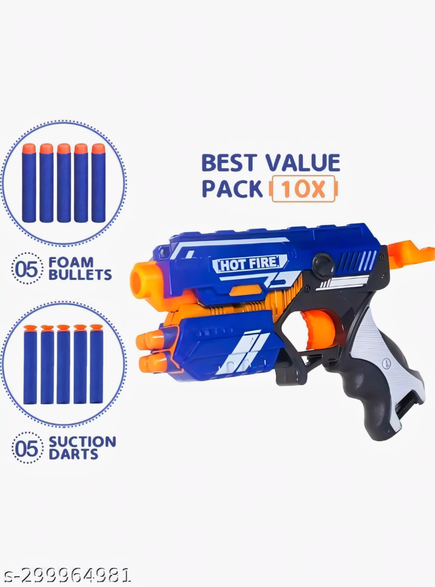Blaze Storm Hot Fire, Soft Bullet Blaster Gun