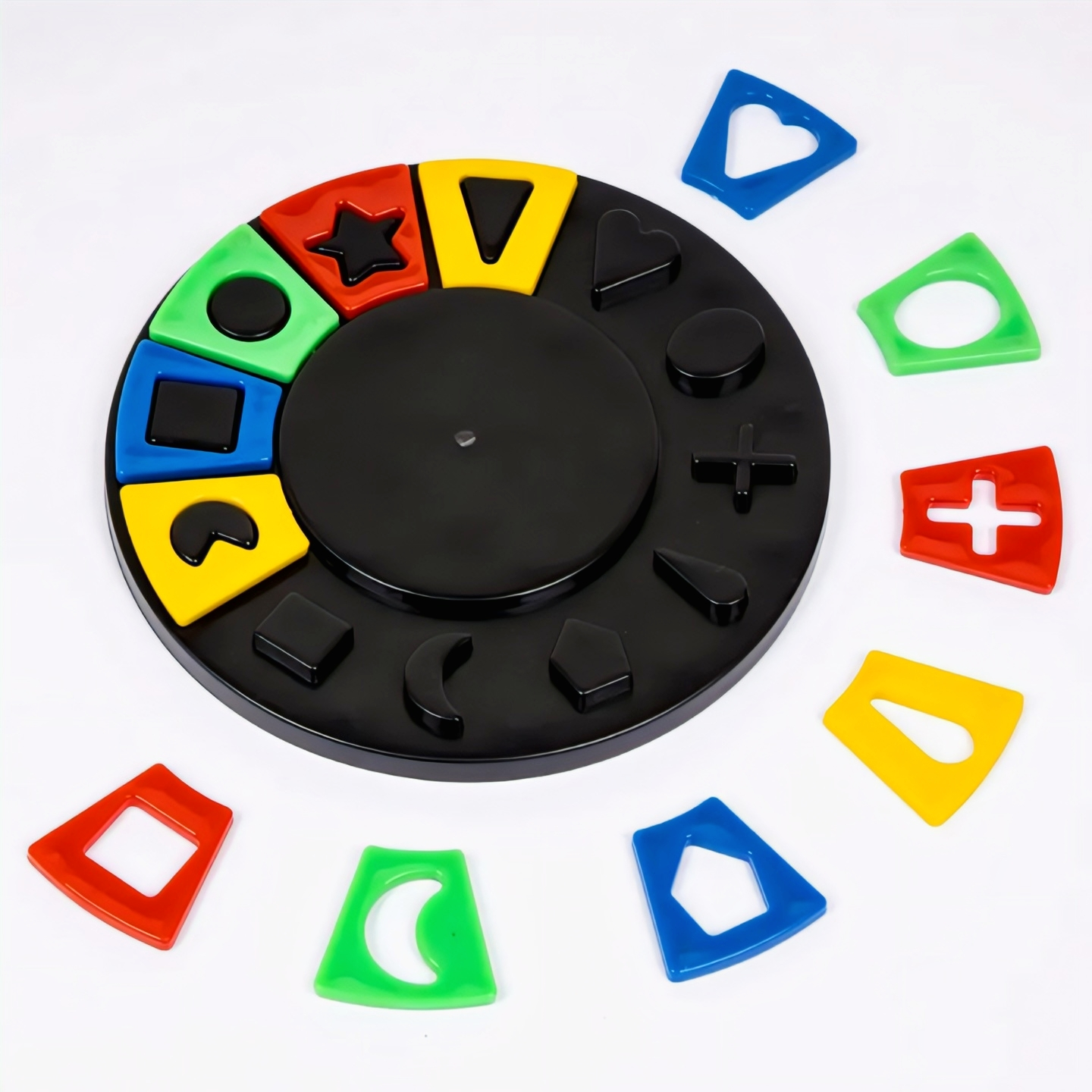 Montessori Shape Sorting Board for Kids | Color & Shape Matching Educational Puzzle Toy | Brain Development Learning Toy for 2-6 Years