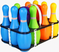 Junior 10-Pin Bowling Set with 2 Balls – Indoor/Outdoor Active Play